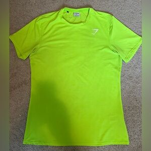 GymShark Shirt Neon Men’s Medium